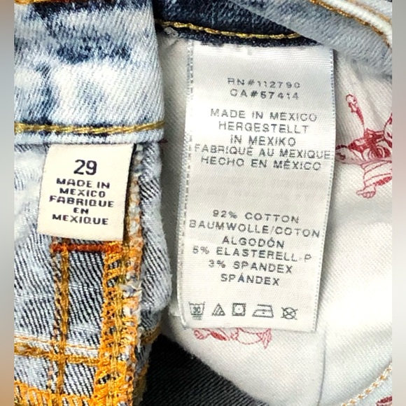 True Religion Light Blue Denim Shorts - Picture 5 of 8